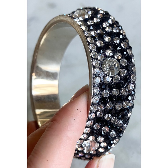Rhinestone Statement Bangle - Picture 4 of 4